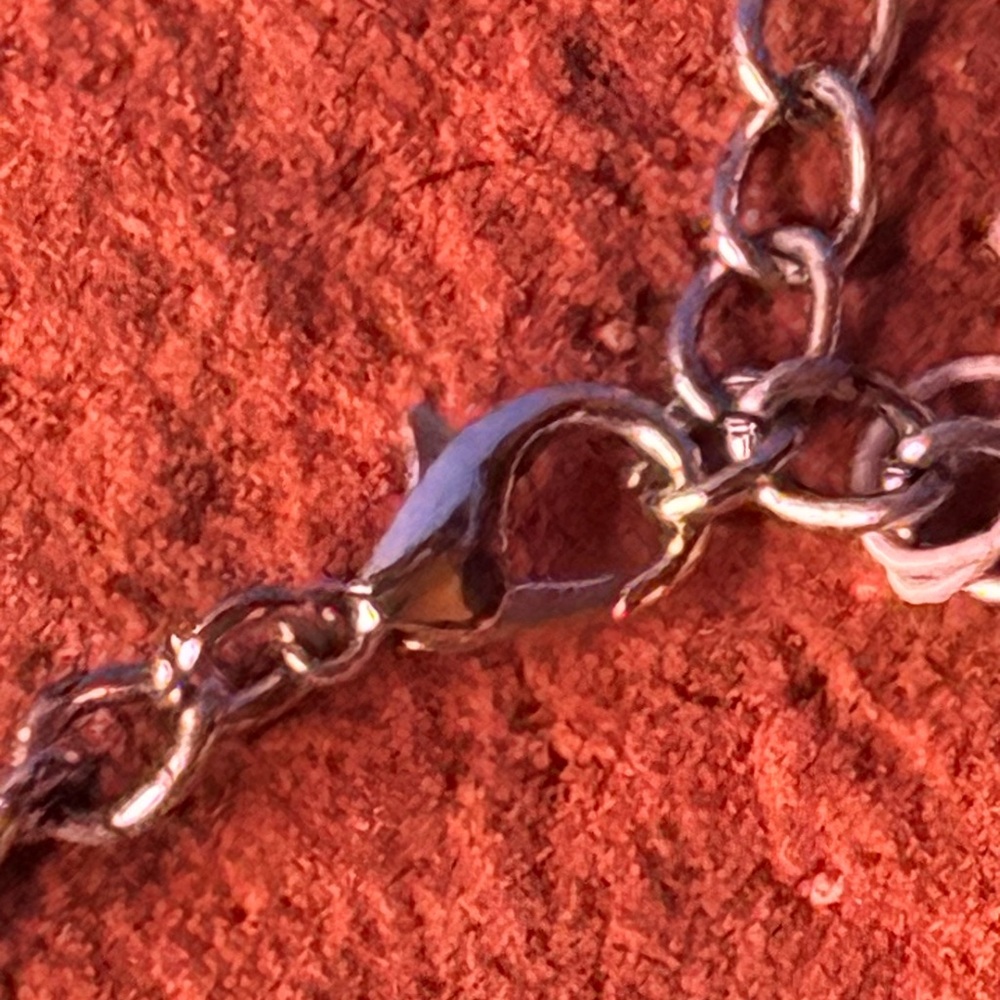 New Lab Created Turquoise Statement Necklace - image 4